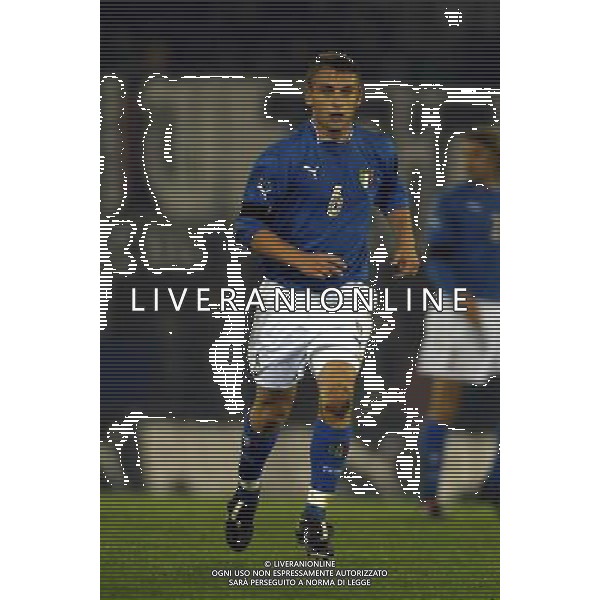 Rieti 19/11/2003 Italia-Danimarca qualificazioni Campionato Europeo Under 21 Nella foto: De Rossi Daniele.* Ph Gianni Nucci/Aldo Liverani