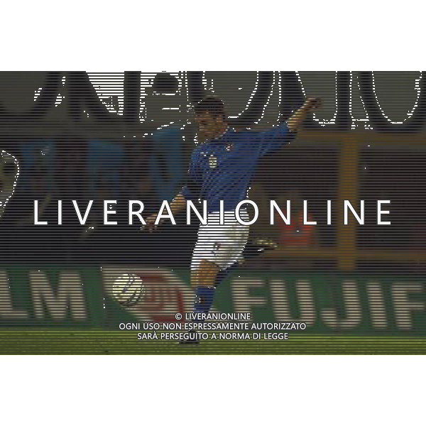 Rieti 19/11/2003 Italia-Danimarca qualificazioni Campionato Europeo Under 21 Nella foto: De Rossi Daniele.* Ph Gianni Nucci/Aldo Liverani