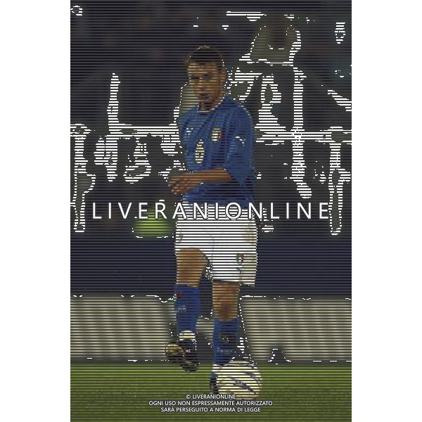 Rieti 19/11/2003 Italia-Danimarca qualificazioni Campionato Europeo Under 21 Nella foto: De Rossi Daniele.* Ph Gianni Nucci/Aldo Liverani