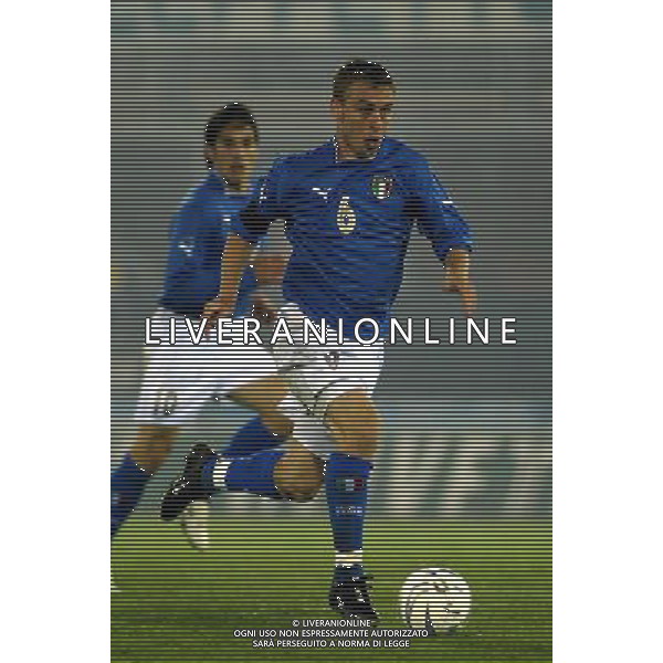 Rieti 19/11/2003 Italia-Danimarca qualificazioni Campionato Europeo Under 21 Nella foto: De Rossi Daniele.* Ph Gianni Nucci/Aldo Liverani