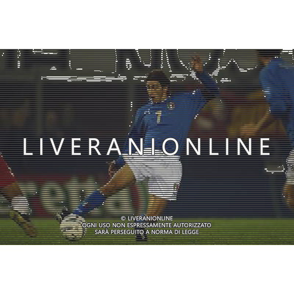 Rieti 19/11/2003 Italia-Danimarca qualificazioni Campionato Europeo Under 21 Nella foto: Gasbarroni Andrea.* Ph Gianni Nucci/Aldo Liverani