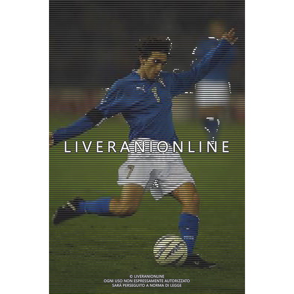 Rieti 19/11/2003 Italia-Danimarca qualificazioni Campionato Europeo Under 21 Nella foto: Gasbarroni Andrea.* Ph Gianni Nucci/Aldo Liverani