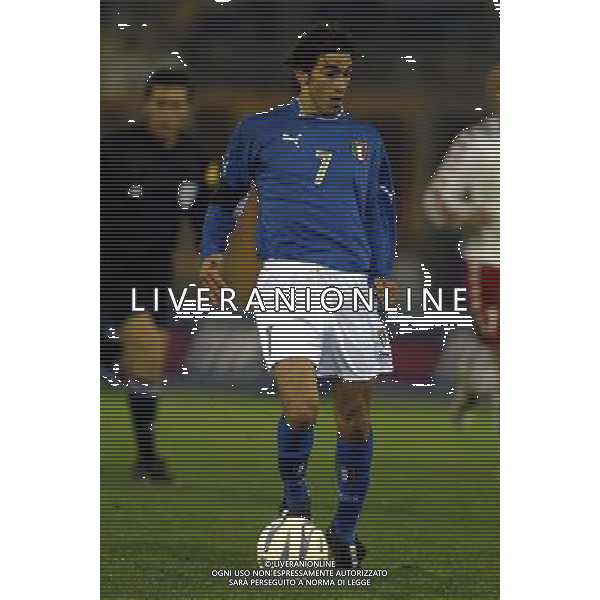 Rieti 19/11/2003 Italia-Danimarca qualificazioni Campionato Europeo Under 21 Nella foto: Gasbarroni Andrea.* Ph Gianni Nucci/Aldo Liverani