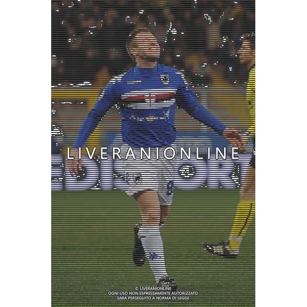 04-03-2009 Genova Sport Calcio Sampdoria Inter Semifinale Coppa Italia Tim 2008/2009 Nella foto: l\'Esultanza di Cassano antonio dopo il gol ph.viganti/AGENZIA ALDO LIVERANI SAS