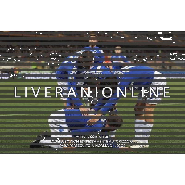 04-03-2009 Genova Sport Calcio Sampdoria Inter Semifinale Coppa Italia Tim 2008/2009 Nella foto: l\'Esultanza di Cassano antonio dopo il gol ph.viganti/AGENZIA ALDO LIVERANI SAS