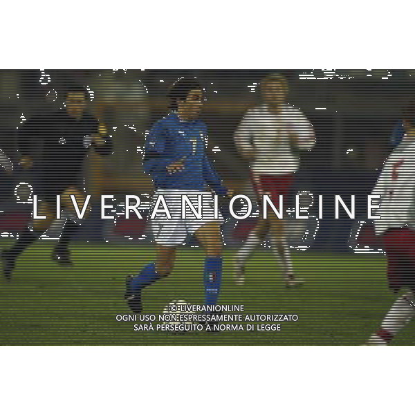 Rieti 19/11/2003 Italia-Danimarca qualificazioni Campionato Europeo Under 21 Nella foto: Gasbarroni Andrea.* Ph Gianni Nucci/Aldo Liverani