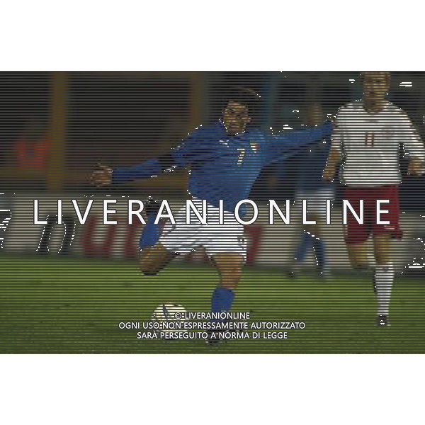 Rieti 19/11/2003 Italia-Danimarca qualificazioni Campionato Europeo Under 21 Nella foto: Gasbarroni Andrea.* Ph Gianni Nucci/Aldo Liverani