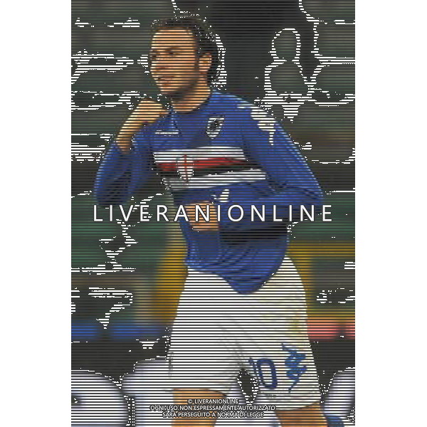 04-03-2009 Genova Sport Calcio Sampdoria Inter Semifinale Coppa Italia Tim 2008/2009 Nella foto: giampaolo Pazzini ph.viganti/AGENZIA ALDO LIVERANI SAS
