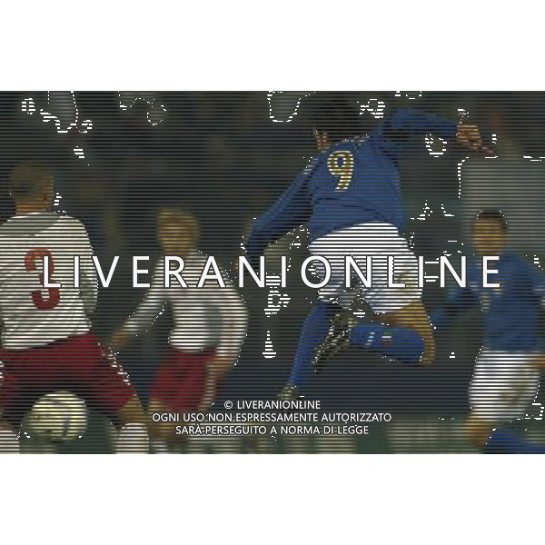 Rieti 19/11/2003 Italia-Danimarca qualificazioni Campionato Europeo Under 21 Nella foto: Gilardino Alberto.* Ph Gianni Nucci/Aldo Liverani