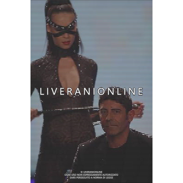 TRASMISSIONE TV: \' CHIAMBRETTI NIGHT\' NELLA FOTO: LUCA LAURENTI - DANAH MATTHEWS © ANTONIO SORANO - AG. ALDO LIVERANI SAS