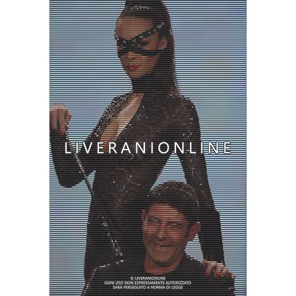 TRASMISSIONE TV: \' CHIAMBRETTI NIGHT\' NELLA FOTO: LUCA LAURENTI - DANAH MATTHEWS © ANTONIO SORANO - AG. ALDO LIVERANI SAS