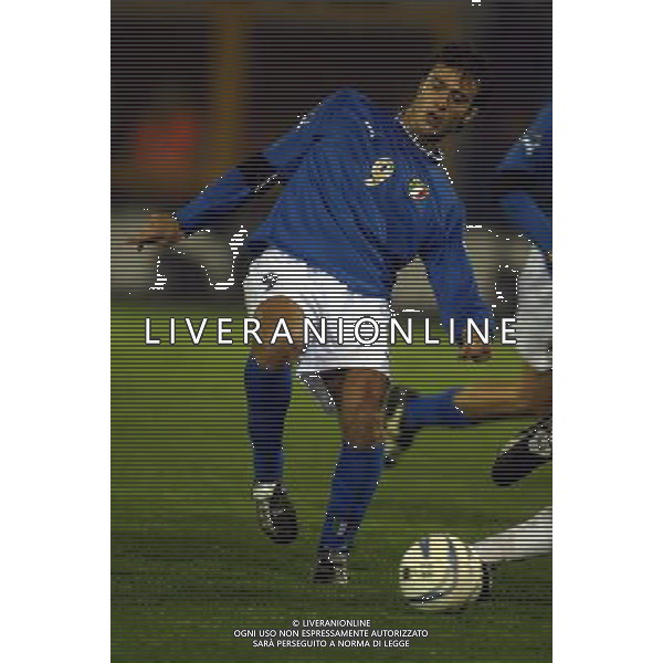 Rieti 19/11/2003 Italia-Danimarca qualificazioni Campionato Europeo Under 21 Nella foto: Gilardino Alberto.* Ph Gianni Nucci/Aldo Liverani