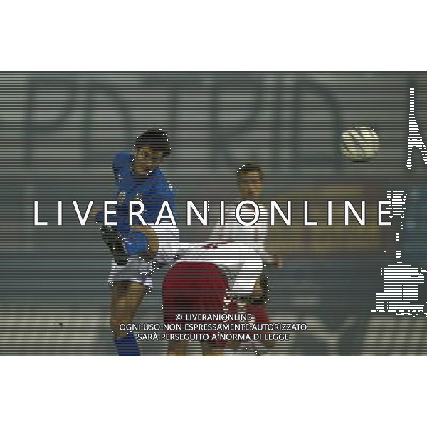 Rieti 19/11/2003 Italia-Danimarca qualificazioni Campionato Europeo Under 21 Nella foto: Gilardino Alberto.* Ph Gianni Nucci/Aldo Liverani