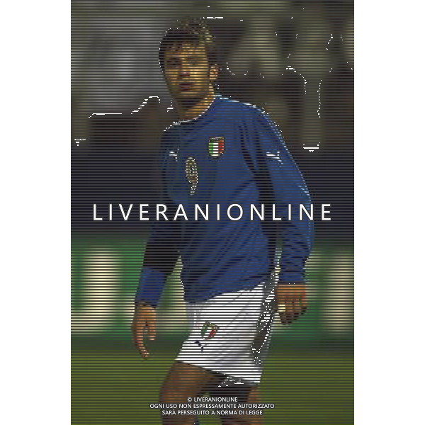 Rieti 19/11/2003 Italia-Danimarca qualificazioni Campionato Europeo Under 21 Nella foto: Gilardino Alberto.* Ph Gianni Nucci/Aldo Liverani