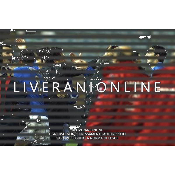 Rieti 19/11/2003 Italia-Danimarca qualificazioni Campionato Europeo Under 21 Nella foto: Gioia di Gentile Claudio.* Ph Gianni Nucci/Aldo Liverani