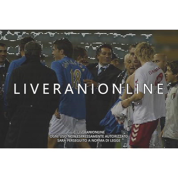 Rieti 19/11/2003 Italia-Danimarca qualificazioni Campionato Europeo Under 21 Nella foto: Gioia di Gentile Claudio.* Ph Gianni Nucci/Aldo Liverani