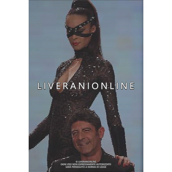 TRASMISSIONE TV: \' CHIAMBRETTI NIGHT\' NELLA FOTO:LUCA LAURENTI - DANAH MATTHEWS © ANTONIO SORANO - AG. ALDO LIVERANI SAS