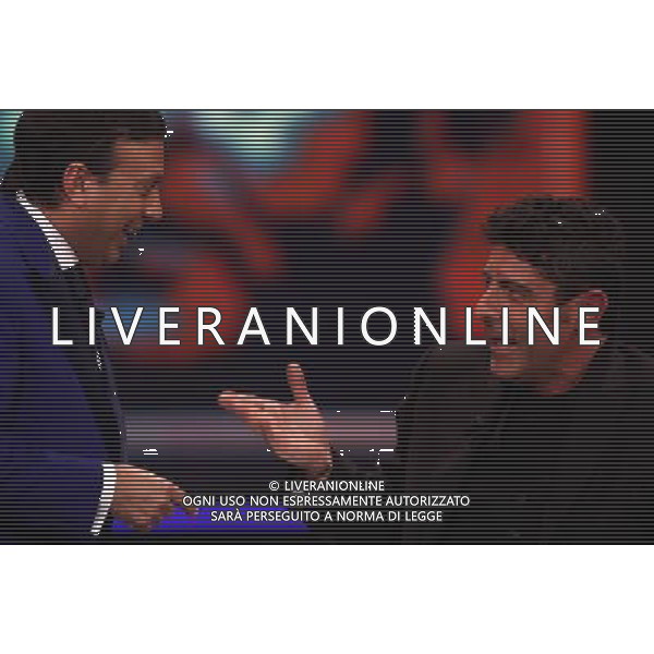 TRASMISSIONE TV: \' CHIAMBRETTI NIGHT\' NELLA FOTO: PIERO CHIAMBRETTI - LUCA LAURENTI © ANTONIO SORANO - AG. ALDO LIVERANI SAS