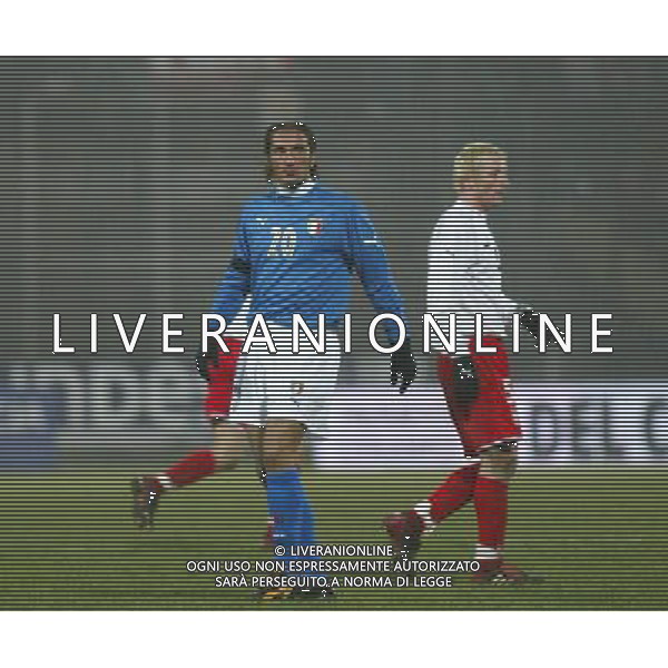 VARSAVIA 12/11/2003 POLONIA-ITALIA NELLA FOTO:FABIO BAZZANI* FOTO PAOLA GARBUIO/ALDO LIVERANI s.a.s