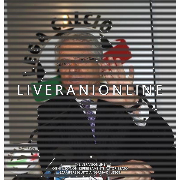 06-03-2009 milano assemblea lega calcio sport-calcio nella foto: antonio matarrese ph.ag.aldo liverani sas