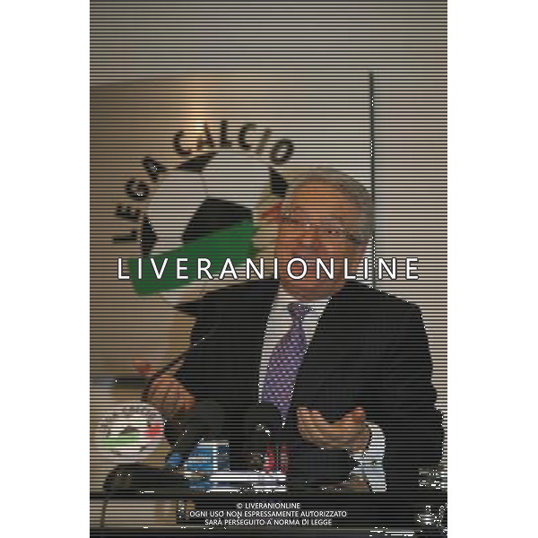 06-03-2009 milano assemblea lega calcio sport-calcio nella foto: antonio matarrese ph.ag.aldo liverani sas