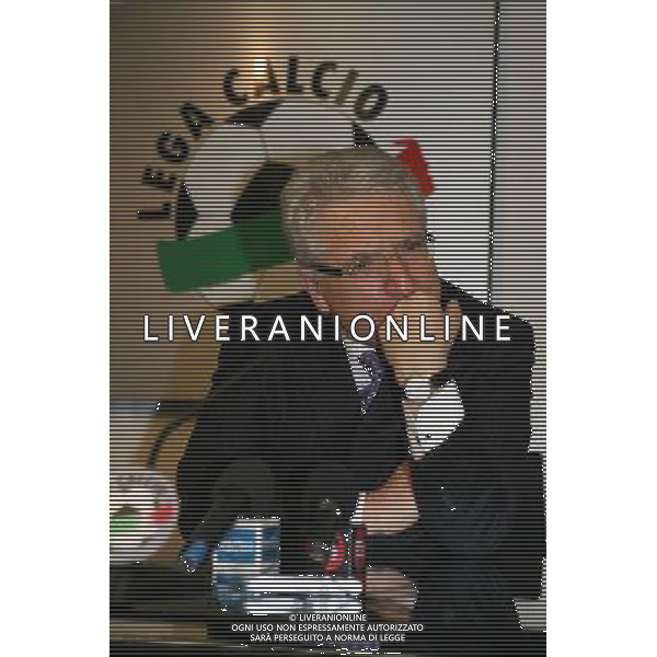 06-03-2009 milano assemblea lega calcio sport-calcio nella foto: antonio matarrese ph.ag.aldo liverani sas