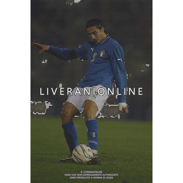 Rieti 19/11/2003 Italia-Danimarca qualificazioni Campionato Europeo Under 21 Nella foto: Moretti Emiliano.* Ph Gianni Nucci/Aldo Liverani