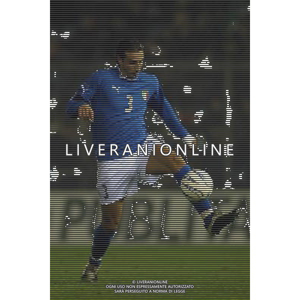 Rieti 19/11/2003 Italia-Danimarca qualificazioni Campionato Europeo Under 21 Nella foto: Moretti Emiliano.* Ph Gianni Nucci/Aldo Liverani