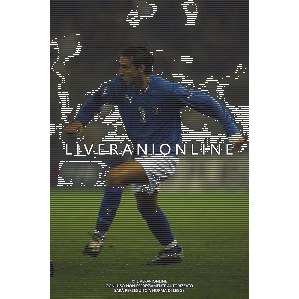 Rieti 19/11/2003 Italia-Danimarca qualificazioni Campionato Europeo Under 21 Nella foto: Moretti Emiliano.* Ph Gianni Nucci/Aldo Liverani