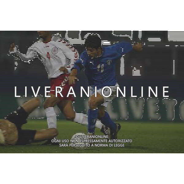 Rieti 19/11/2003 Italia-Danimarca qualificazioni Campionato Europeo Under 21 Nella foto: Sculli Giuseppe.* Ph Gianni Nucci/Aldo Liverani