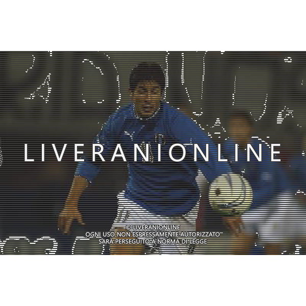 Rieti 19/11/2003 Italia-Danimarca qualificazioni Campionato Europeo Under 21 Nella foto: Sculli Giuseppe.* Ph Gianni Nucci/Aldo Liverani