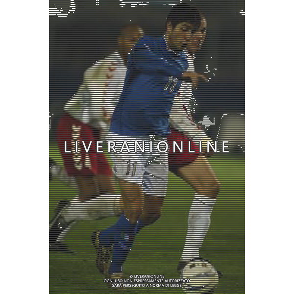 Rieti 19/11/2003 Italia-Danimarca qualificazioni Campionato Europeo Under 21 Nella foto: Sculli Giuseppe.* Ph Gianni Nucci/Aldo Liverani