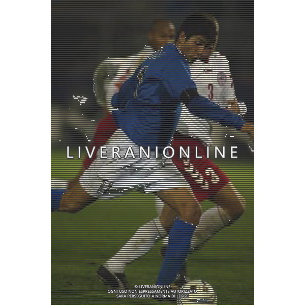 Rieti 19/11/2003 Italia-Danimarca qualificazioni Campionato Europeo Under 21 Nella foto: Sculli Giuseppe.* Ph Gianni Nucci/Aldo Liverani