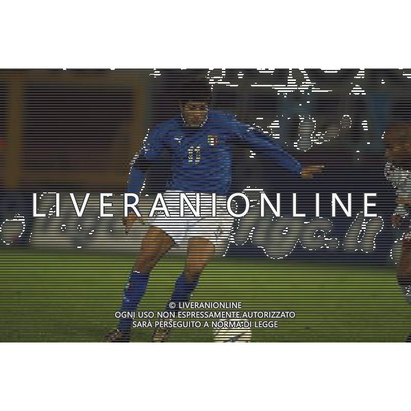 Rieti 19/11/2003 Italia-Danimarca qualificazioni Campionato Europeo Under 21 Nella foto: Sculli Giuseppe.* Ph Gianni Nucci/Aldo Liverani