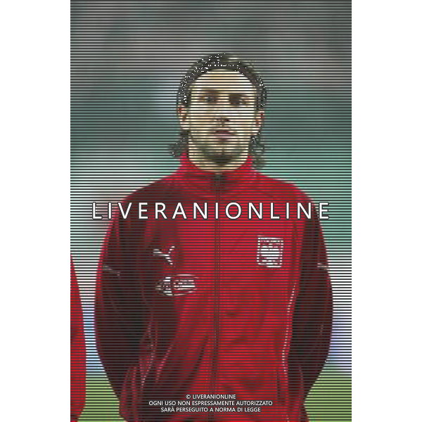 VARSAVIA 12/11/2003 POLONIA-ITALIA NELLA FOTO:KAMIL KOSOWSKI* FOTO PAOLA GARBUIO/ALDO LIVERANI s.a.s