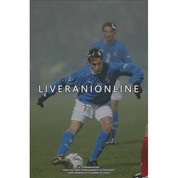 VARSAVIA 12/11/2003 POLONIA-ITALIA NELLA FOTO:MARCO MARCHIONNI* FOTO PAOLA GARBUIO/ALDO LIVERANI s.a.s