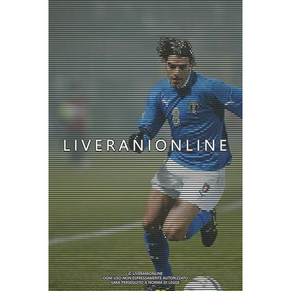 VARSAVIA 12/11/2003 POLONIA-ITALIA NELLA FOTO:SIMONE PERROTTA* FOTO PAOLA GARBUIO/ALDO LIVERANI s.a.s