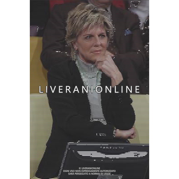TRASMISSIONE TV: \' LA DOMENICA SPORTIVA\' NELLA FOTO: EVELINA CRISTILLIN © ANTONIO SORANO - AG. ALDO LIVERANI SAS