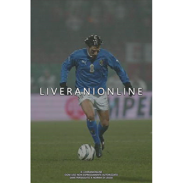 VARSAVIA 12/11/2003 POLONIA-ITALIA NELLA FOTO:SIMONE PERROTTA* FOTO PAOLA GARBUIO/ALDO LIVERANI s.a.s