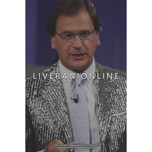 TRASMISSIONE TV: \' LA DOMENICA SPORTIVA\' NELLA FOTO: MASSIMO DE LUCA © ANTONIO SORANO - AG. ALDO LIVERANI SAS