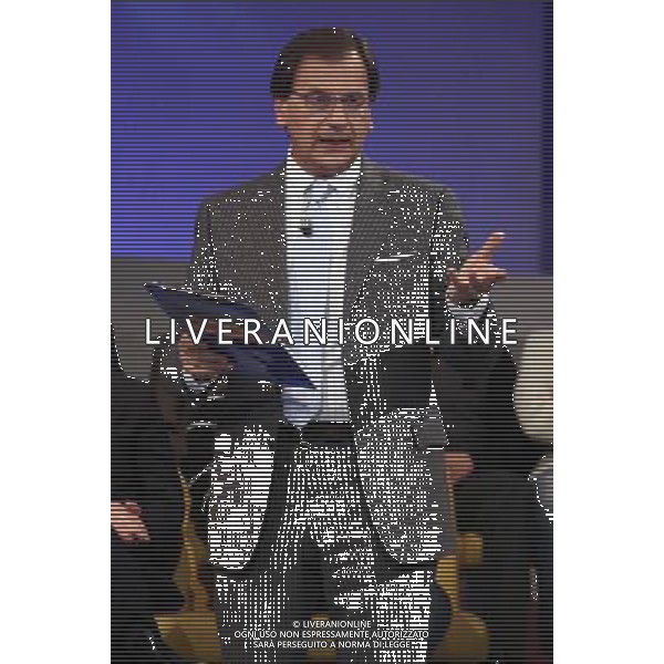 TRASMISSIONE TV: \' LA DOMENICA SPORTIVA\' NELLA FOTO: MASSIMO DE LUCA © ANTONIO SORANO - AG. ALDO LIVERANI SAS