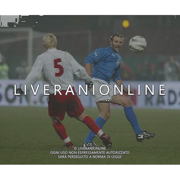 VARSAVIA 12/11/2003 POLONIA-ITALIA NELLA FOTO:CRISTIANO ZANETTI* FOTO PAOLA GARBUIO/ALDO LIVERANI s.a.s