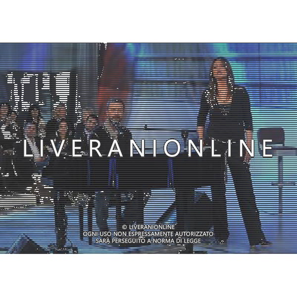 TRASMISSIONE TV. \' QUESTA DOMENICA\' NELLA FOTO: PAOLA PEREGO - MARCO MASINI © MASSIMO BRUNI - AG. ALDO LIVERANI SAS CANTARE SUONARE
