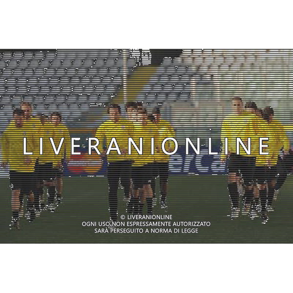 Allenamento juventus pre-gara champions 09-03-2009 Torino Nella foto: allenamento di gruppo ©Alessandro Falzone/Agenzia Aldo Liverani Sas