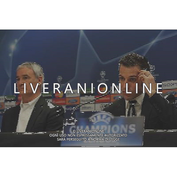 Conferenza Stampa juventus pre-gara champions 09-03-2009 Torino Nella foto: Claudio Ranieri e Alessandro del piero ©Alessandro Falzone/Agenzia Aldo Liverani Sas