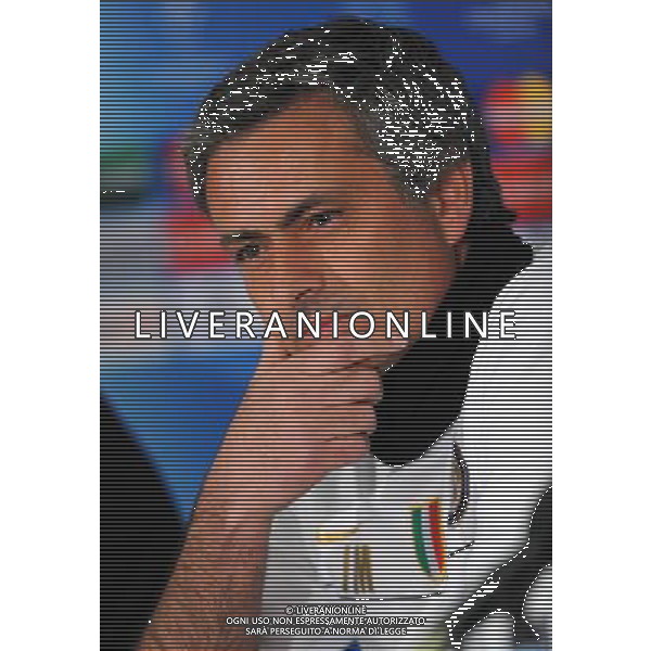 Champions League 2008/2009 Manchester - 10.03.2009 Conferenza Stampa Mourinho-Muntari Nella Foto:MOURINHO JOSE\' /Ph.Vitez-Ag. Aldo Liverani