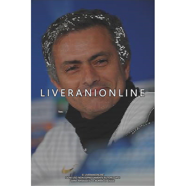 Champions League 2008/2009 Manchester - 10.03.2009 Conferenza Stampa Mourinho-Muntari Nella Foto:MOURINHO JOSE\' /Ph.Vitez-Ag. Aldo Liverani