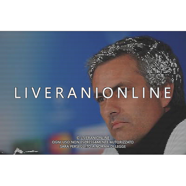 Champions League 2008/2009 Manchester - 10.03.2009 Conferenza Stampa Mourinho-Muntari Nella Foto:MOURINHO JOSE\' /Ph.Vitez-Ag. Aldo Liverani