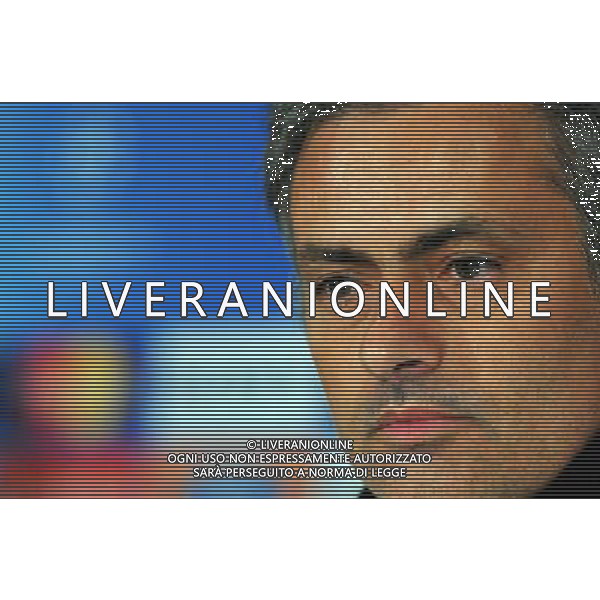 Champions League 2008/2009 Manchester - 10.03.2009 Conferenza Stampa Mourinho-Muntari Nella Foto:MOURINHO JOSE\' /Ph.Vitez-Ag. Aldo Liverani