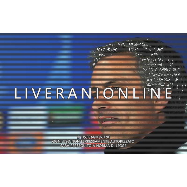 Champions League 2008/2009 Manchester - 10.03.2009 Conferenza Stampa Mourinho-Muntari Nella Foto:MOURINHO JOSE\' /Ph.Vitez-Ag. Aldo Liverani